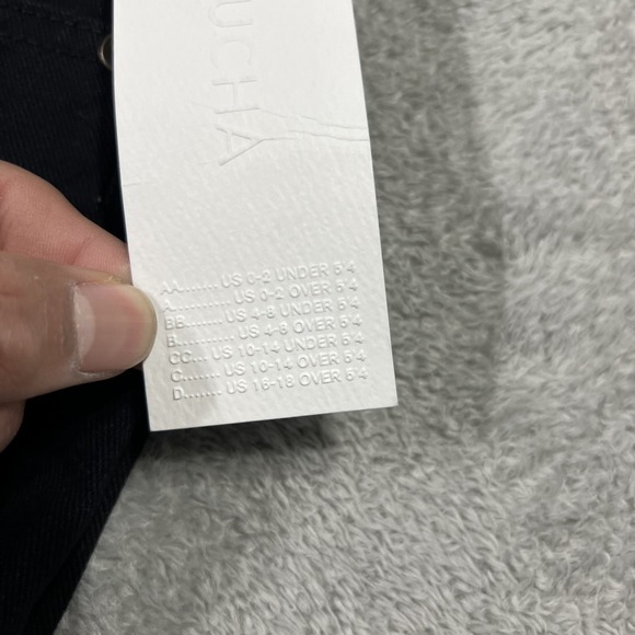 Roucha Jeans Womens Size D 16-18 Over 5'4 Dada Black Denim Pleated Ankle New - Picture 15 of 16